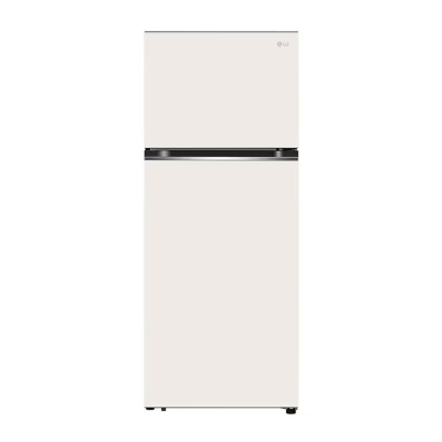 Tủ lạnh LG ngăn đá trên Smart Inverter™ với công nghệ DoorCooling+™ 395L màu be GN-B392BG