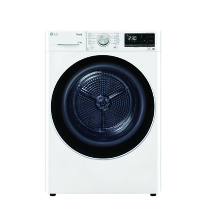 Máy sấy LG DUAL Inverter Heat Pump™ 10.5kg màu trắng DVHP50W